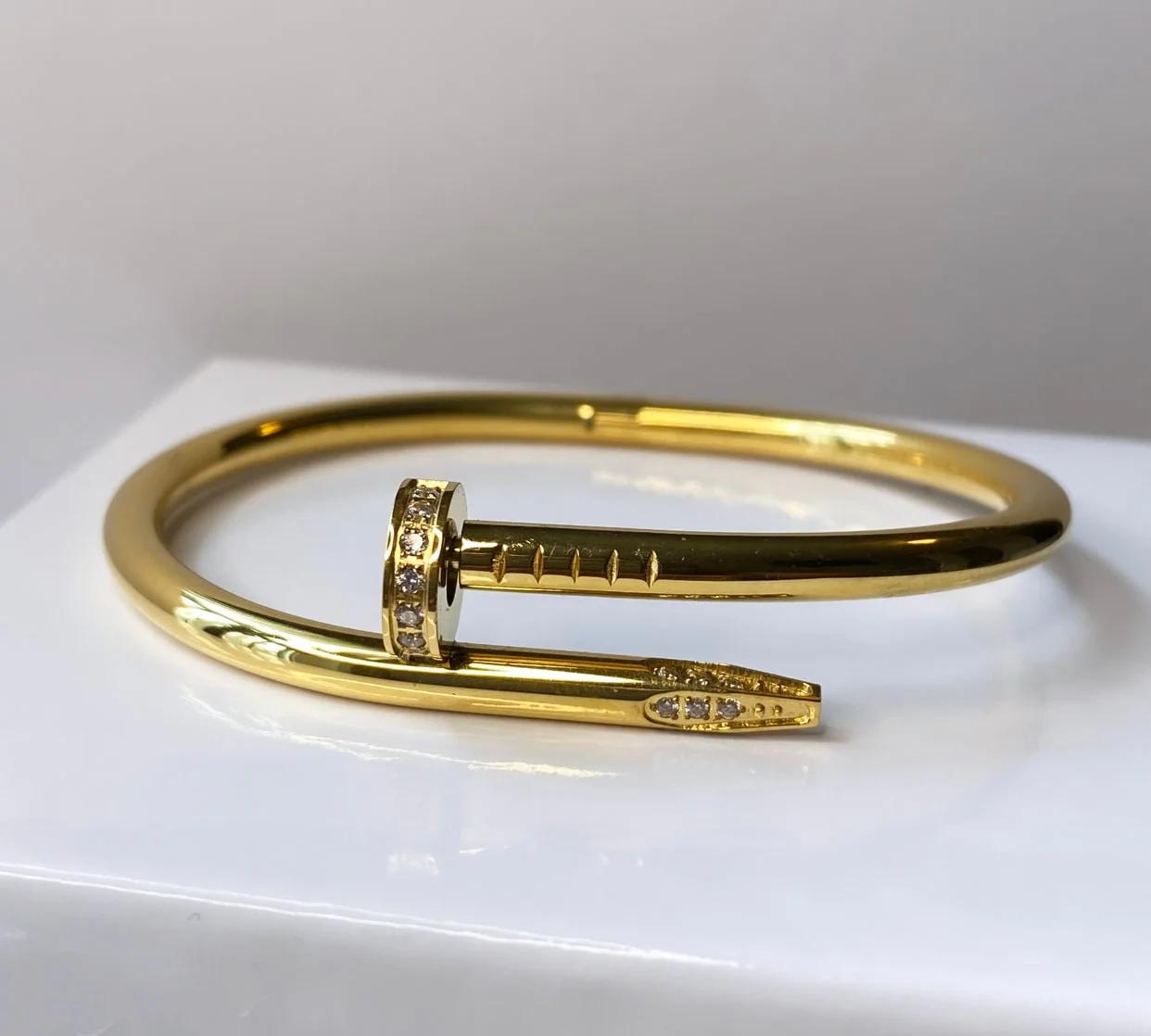 Diamond Drill Luxe Nail Bracelet