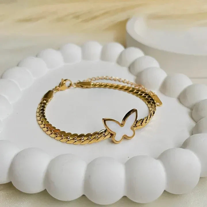 Flutter Chain Butterfly bracelet