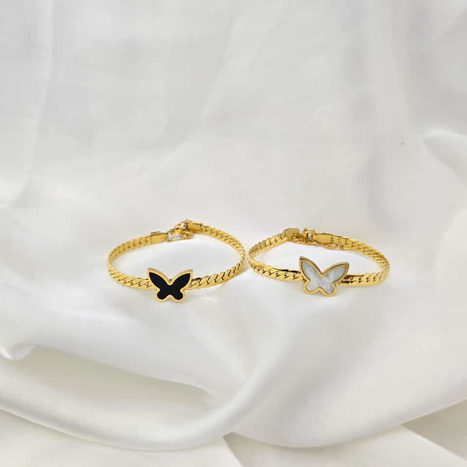 Flutter Chain Butterfly bracelet