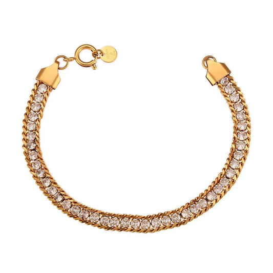 Minimalist Dainty Drops Bracelet Stainless Steel B101
